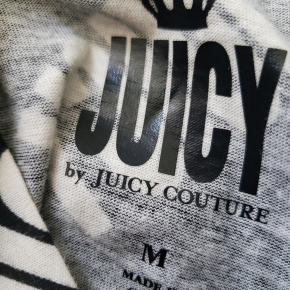 NWT Black & Cream Juicy Couture AOP Lounge Set - Picture 5 of 7